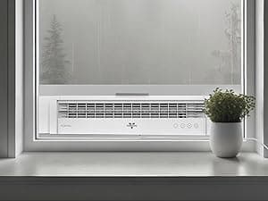 Vornado PORTAL Window Fan with 3 Speeds, Reversible Exhaust Mode, Weather Resistant, For Kitchen, Bedroom, Home