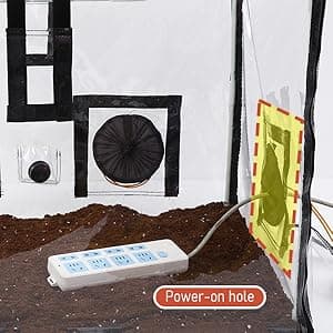 Large Still Air Box Mushroom Mycology Fume Hood Propagation StationsGrow Kit Mushroom Grow Bags Your Monotub Kit Mushroom Planting BagTent for Spores Horticulture Supplies (31.5 * 20.5 * 20.5inch)