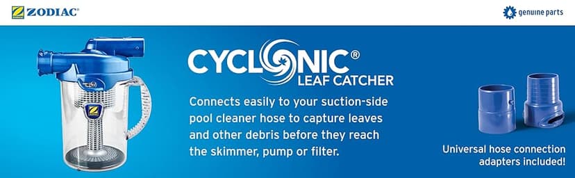Zodiac MX8 Elite Suction Pool Cleaner with Zodiac Cyclonic Leaf Canister