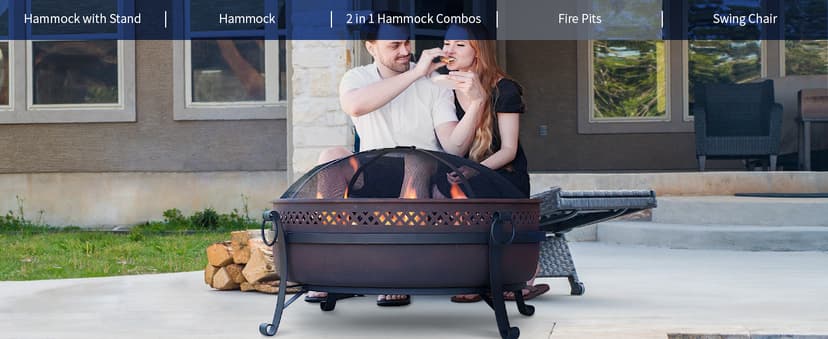 SUNCREAT Hammocks Traditional Rope Double Hammock with Hardwood Spreader Bar and Carrying Bag, 450 lbs Capacity, Natural