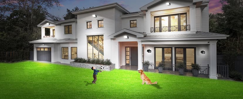 40W LED Outdoor Wall Lights, 5000K Water Resistant Exterior Wall Pack Light, 360 ° Adjustable Head Flood Wall Lighting Self-Developed Security Commercial Wall Mount Fixture for Yard Porch