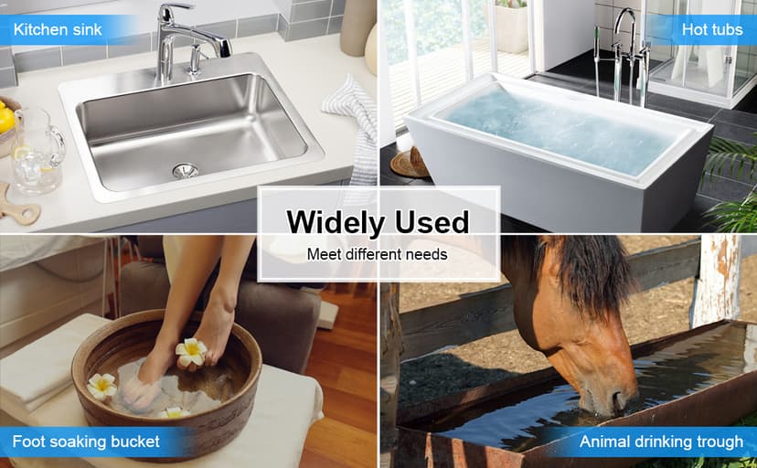 1500W 120V Titanium Heater Assembly with Sensor, for Bathtub Pool Water Tank Cattle Trough, Submersible Hot Tub Heater, Portable Electric Heater