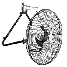 BILT HARD 20" High Velocity Floor Fan, 4600 CFM 3-Speed Industrial Shop Fan with Wall-Mounting System, Heavy Duty Metal Fan for Workshop, Garage and Warehouse