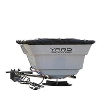 42-Inch Tow-Behind Lawn Sweeper, 10" Nylon Brushes, Universal Tractor/ATV Hitch, Never-Flat Wheels, Adjustable Height, 1-Year Warranty, Ideal for Leaves, Grass & Debris