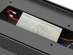 Outdoor Wall Sconce Lights,2Packs 10%-100% Dimmable LED Modern Porch & Patio Wall Light Fixture, 23.6in Black Exterior Sconce Wall Mounted Lights Suitable for Garage Courtyard House(6000K)