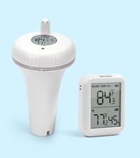 INKBIRD IBS-P01R 2nd Generation Wireless Floating Pool Thermometer Easy to Read for Hot Tub, Compatible with Gateway IBS-M1 and IBS-M2