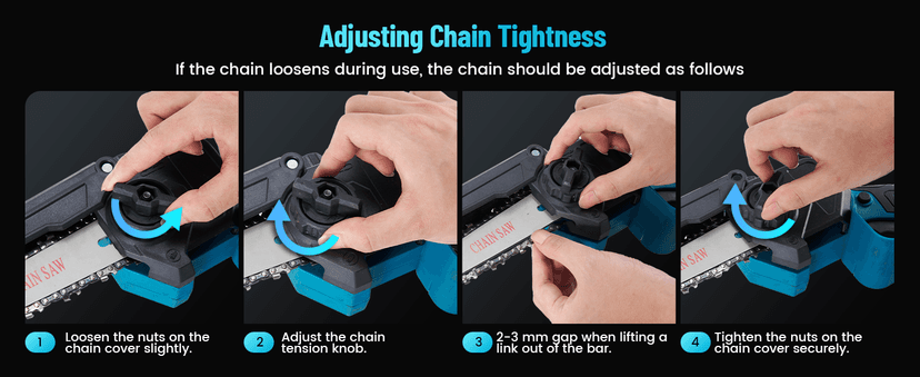 Seesii 6-in-1 Cordless Pole Saw and Pole Hedge Trimmer Grass Shears Combo Kit, Electric Mini Chainsaw with 2*4.0 Ah Batteries, Extension Tree Prunner, Bush Trimmer Limb Branch Cutter, 16ft Long Reach