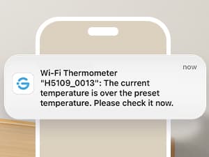 GoveeLife Smart Pool Thermometer with WiFi Gateway, Digital Swimming Water Thermometer Temperature Monitor with IPX7 Waterproof, Remote App Notification Alert for Ice Bath Tub, Fishbowl, Pond, Hot Tub
