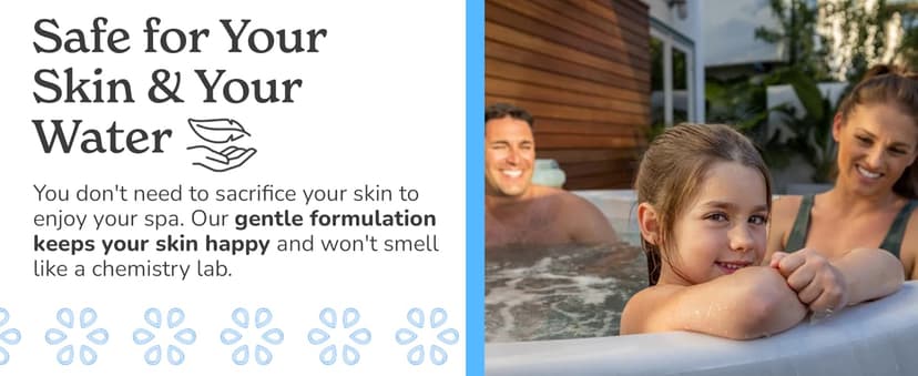 EcoOne | Hot Tub Chemical Maintenance & Supply Kit | Spa Shock, Conditioner & Purification Kit | Contains Oneshock Chlorine Granular, SPA Monthly Conditioner & Filter Cleanser | 3 Month Supply