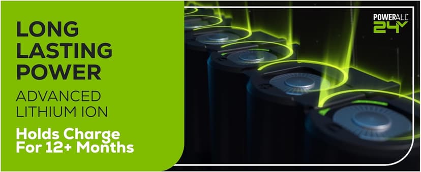 Greenworks 24V 13" Brushless Cordless (Push) Lawn Mower, 4.0Ah Battery and Charger Included