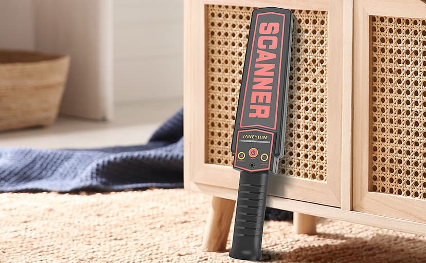 Metal Detector Wand Rechargeable,Nail Finder,Metal Detector Wand for Woodworking,Security Wand (with Built-in Battery, with Charging Line)