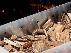 Kaluns Universal Stainless Steel Smoker Box, Gas or Charcoal Grill Smoke Box, Works with Wood Chips, add Delicious Smoked Flavor, Hinged Lid,Warp Free Grill Accessories