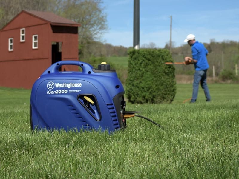 Westinghouse 2200 Peak Watt Super Quiet & Lightweight Portable Inverter Generator, Gas Powered, Parallel Capable, Long Run Time
