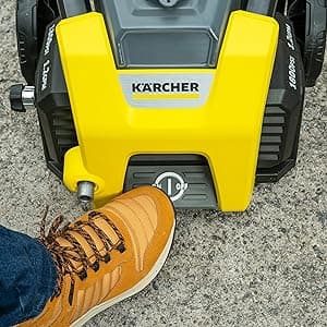 Kärcher Pressure Washer K1800PS, Max 2250 PSI, 3 Spray Nozzles, Detergent Tank, For Cars, Driveways, Siding, Patios, 1.46 max. GPM