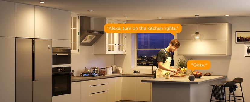 Govee BR30 Smart Light Bulbs, Works with Matter, Alexa and Google Assistant, LED Light Bulb, WiFi RGBWW Color Changing Flood Light Bulbs, Recessed Can Light Bulb, 2.4Ghz only, 850 Lumen, 4 Pack