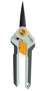 PrunePro Pruning Shears for Gardening Professional Bypass Hand Pruner Up to 1 Inch Cut Capacity Sharp Stainless Steel Blade Garden Scissors Plant Flower Garden Clipper 1 Pack