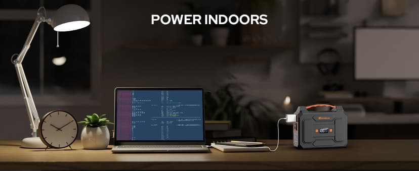 Portable Power Station with Foldable 40W Solar Panel, 100W Solar Powered Generator with Panels,110V AC Outlet Camping Solar Power Bank 146Wh Lithium Battery Pack for Home RV Outdoor Power Outage