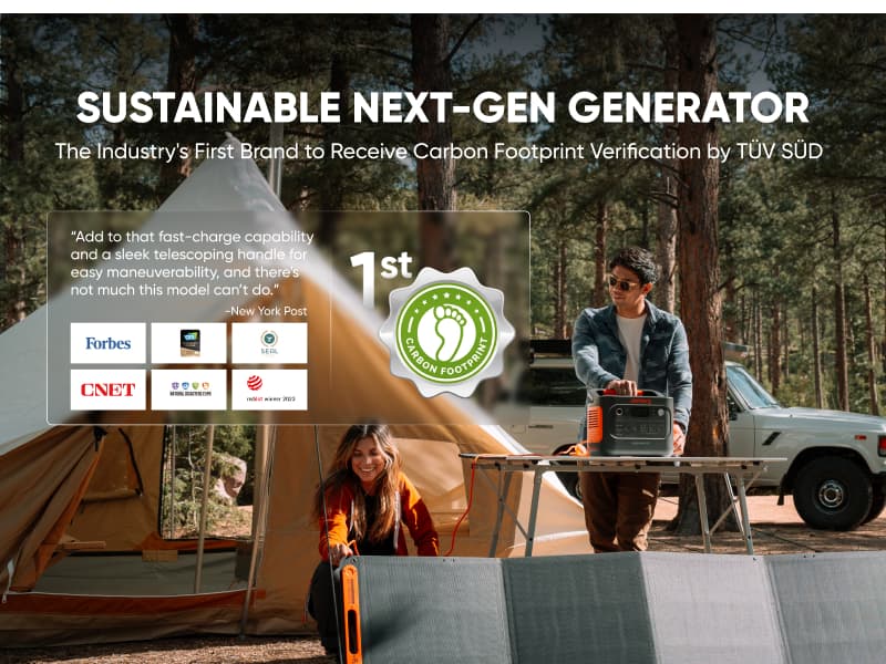 Jackery Explorer 1000 v2 Portable Power Station(2024 New),1070Wh LiFePO4 Battery,1500W AC/100W USB-C Output, 1 Hr Fast Charge, Solar Generator for Outdoor Camping,Emergency, RV, Off-Grid Living