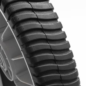 12 Inch 734-04019 Rear Wheel Replacement for MTD 734-04127, Lawn Mower Wheel 12" x 2.125" S-Wave Wheel Tire Compatible with Most Troy Bilt Walk-Behind Push Lawn Mower, 2 Pack