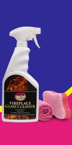 Quick N Brite Heavy Duty Hot Tub Cleaner Kit - Non-abrasive Cleaning Gel with Sponge and Cloth, 16 oz. (Packaging May Vary)