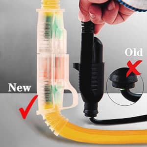 HUANCHAIN 12/3 Gauge Heavy Duty Outdoor Extension Cord 100 ft Waterproof with Lighted end, Flexible Cold-Resistant 3 Prong Electric Cord Outside, 15Amp 1875W 12AWG SJTW, Yellow, ETL