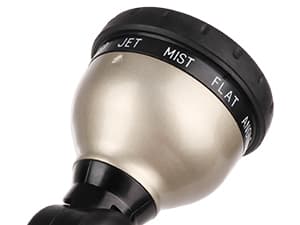 RESTMO 36” Long Watering Wand, Metal Garden Hose Wand with 180° Swivel Head and 10 Spray Patterns, 3ft Heavy Duty Hose Nozzle Sprayer with Thumb Flow Control, Ideal to Water Hanging Baskets, Shrubs