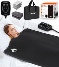 Sauna Blanket, Sauna, Portable Sauna for Home, 86-158℉, 20-60 Minutes Timer, 6 ft x 2.62 ft