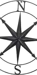 Bellaa 20018 Large Sun Metal Wall Art Sculpture Indoor Living Room Outdoor Garden Patio Farmhouse Home Decor Hanging Retro Rustic Statue Figurine