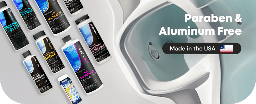 Aquadoc Bromine Hot Tub Starter Kit for Spas, Complete Spa Maintenance Kit with Bromine Tablets & Complete Hot Tub Chemicals Starter Kit (Bromine Hot Tub Starter Kit)