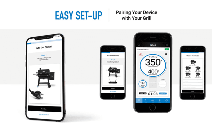 Broil King 493051 Crown Pellet 400 Pellet Grill, Black