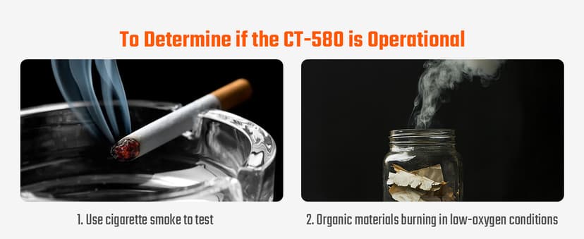 CT-580 Portable Carbon Monoxide Detector, Rechargeable CO Detector with Vibration, Visual & Audible Alarms, 0-1000PPM, TFT Color Display for Home, Camping, Travel, Industrial & Professional Use