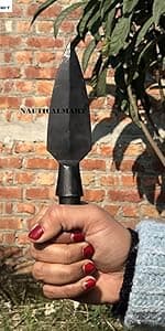 NauticalMart Steel Medieval Roman Spear Point - Infantry Armoury