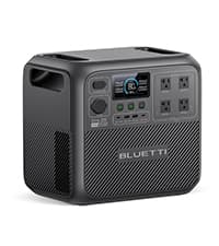 BLUETTI Solar Generator EB3A, 268Wh LiFePO4 Battery Backup w/ 2 600W (1,200W Surge) AC Outlets, Recharge from 0-80% in 30 Min., LFP Backup for Outdoor Camping, Trip, Power Outage
