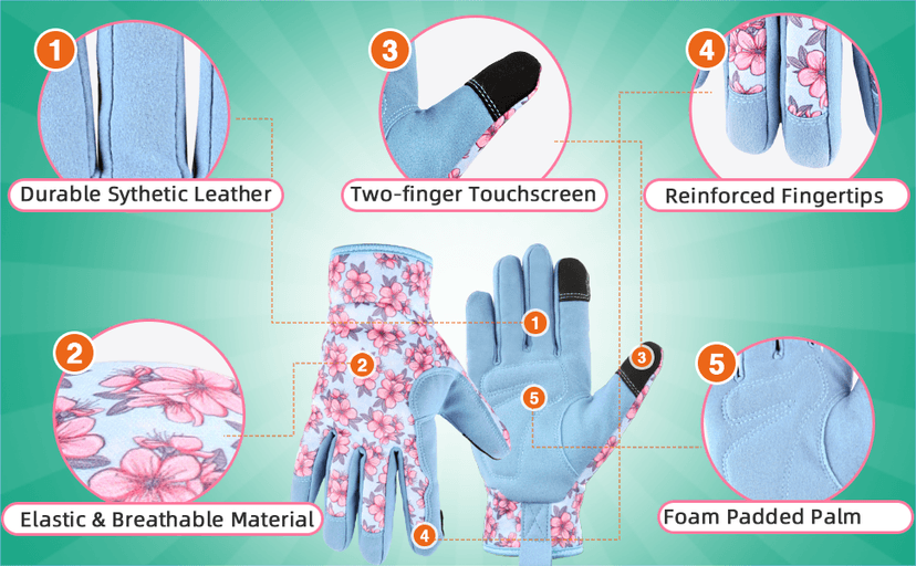 Garden Gloves for Women Gardening Gloves for Yard Work & Outdoor Work Gardening Gifts