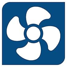 Hessaire MC37M Portable Evaporative Cooling Fan, Indoor/Outdoor High Temp Low Humidity Environments, 3100 CFM, 950 sq. ft., 3-Speed Fan, 59 dB, Gray