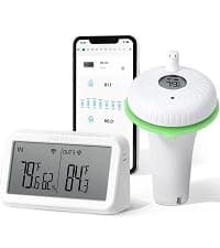 INKBIRD IBS-P01R 2nd Generation Wireless Floating Pool Thermometer Easy to Read for Hot Tub, Compatible with Gateway IBS-M1 and IBS-M2