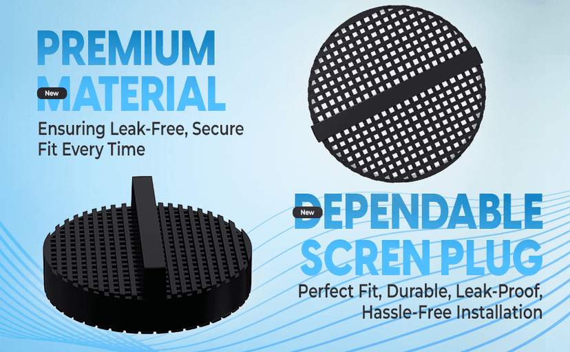 R172255 Screen Replacement Compatible with Pentair Rainbow Automatic Chlorine/Bromine Filters Models 320 & 322 - Heavy Duty Plastic Pool Screen Replacement - for Tablet Feeder