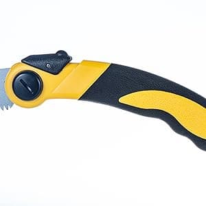 GREEN MOUNT Folding Hand Pruning Saws 9 inch for Tree Branch Cutter, Camping Saw Cutting Wood