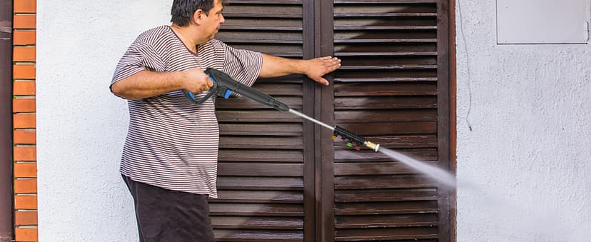 AgiiMan Electric Pressure Washer, 5000PSI Max 3.2GPM Power Washer Electric Powered with 20FT Hose, 4 Nozzles, Foam Cannon, High Pressure Cleaner Machine for Cars, Patios, Driveways, Fences, Navy