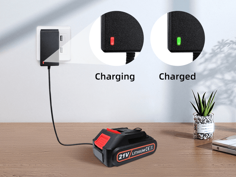 Mini Chainsaw Cordless, 8 inch & 6 inch Electric Chain Saw with 2 Pack Rechargeable Batteries, Battery Powered Handheld Saw for Trees Trimming Wood Cutting, Perfect Gardening Tools for Men Dad Husband