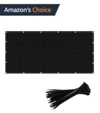 LOVE STORY Waterproof 10'x10' Rectangle Sand Sun Shade Sail Cannoy UV Resistant for Outdoor Patio Garden Backyard (We Make Custom Size)