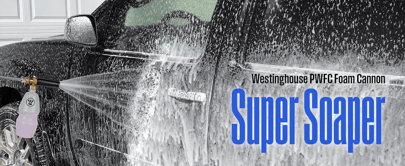 Westinghouse WPX3000e Electric Pressure Washer, 3000 Max PSI and 1.76 Max GPM, Induction Motor, Onboard Soap Tank, Spray Gun and Wand, 5 Nozzle Set, for Cars/Fences/Driveways/Homes/Patios/Furniture