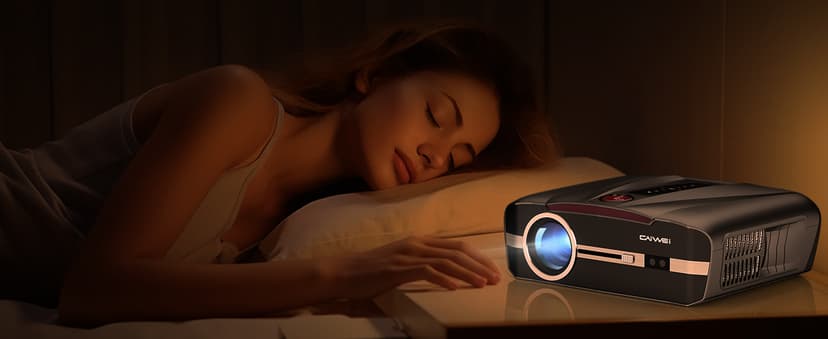 4K UHD Daylight Karaoke Projectors 1800 ANSI Movie Projector Built-in WiFi Bluetooth, 300″Display, 38W Speaker, Auto Focus & Keystone, Android TV NFC Screen Sharing Outdoor Home Theater Proyector