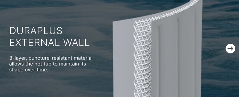 Coleman Ponderosa AirJet 2 to 4 Person Inflatable Hot Tub Round Portable Outdoor Spa w/ 120 AirJets & EnergySense Energy Saving Cover, Orange