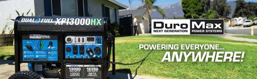 DuroMax XP3025GC 30-Amp 25-Foot 10-Gauge L14-30 Heavy Duty Generator Cord for Home Power Backup, Black