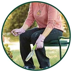 Garden Kneeler and Seat, Foldable Garden Stool Heavy Duty Gardening Bench for Kneeling and Sitting to Prevent Knee & Back Pain, Gardening Gifts for Women, Grandparents, Seniors, Mom & Dad