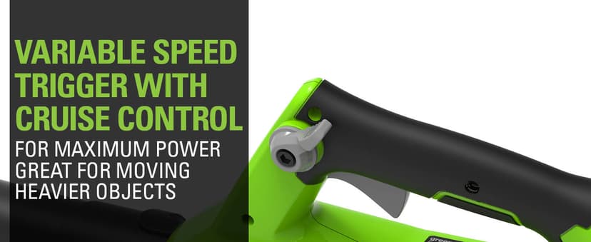 Greenworks 40V Cordless String Trimmer + Leaf Blower Combo Kit, 2.0Ah Battery and Charger Included