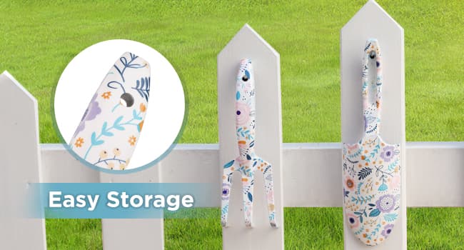 WORKPRO Aluminum Garden Tool Set, 4PCS Heavy Duty Hand Garden Tools with Box Include Trowel, Rake, Pruner, Garden Gloves, Garden Gifts