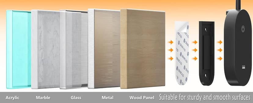 deeloop LED Wall Mounted Reading Light for Bed, Book Light for Wall Bedside Lamp with USB Output, 4 Hour Auto-Off Timer Lights,Eye-Caring Reading Lamp with 5 Dimmable 360° Gooseneck Headboard Light