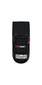 KUNN Garden Tool Waist Belt - 4 Deep Pockets Tool Apron for Women Men,Utility Pouch for Gardening,Electrican,Florists,Plumbing